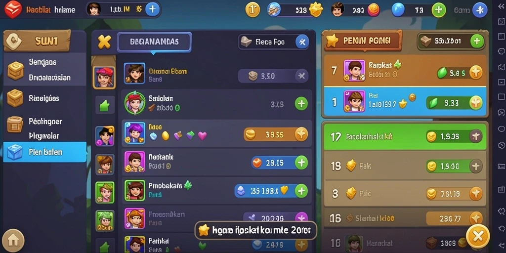 Tampilan grafis yang memukau dan detail.