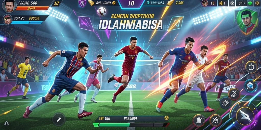 Tampilan karakter utama D73 yang mencolok.