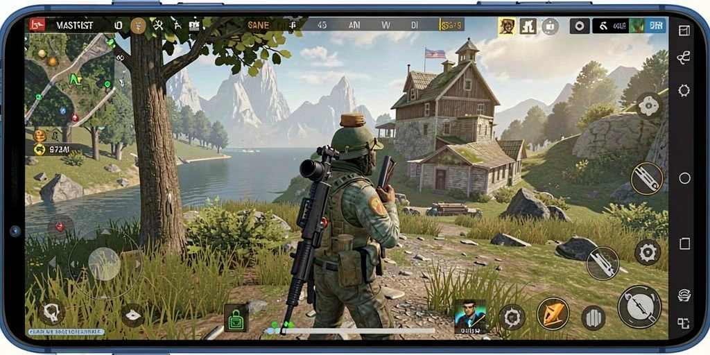 Screenshot ini menunjukkan antarmuka utama GIGA33 yang menarik.