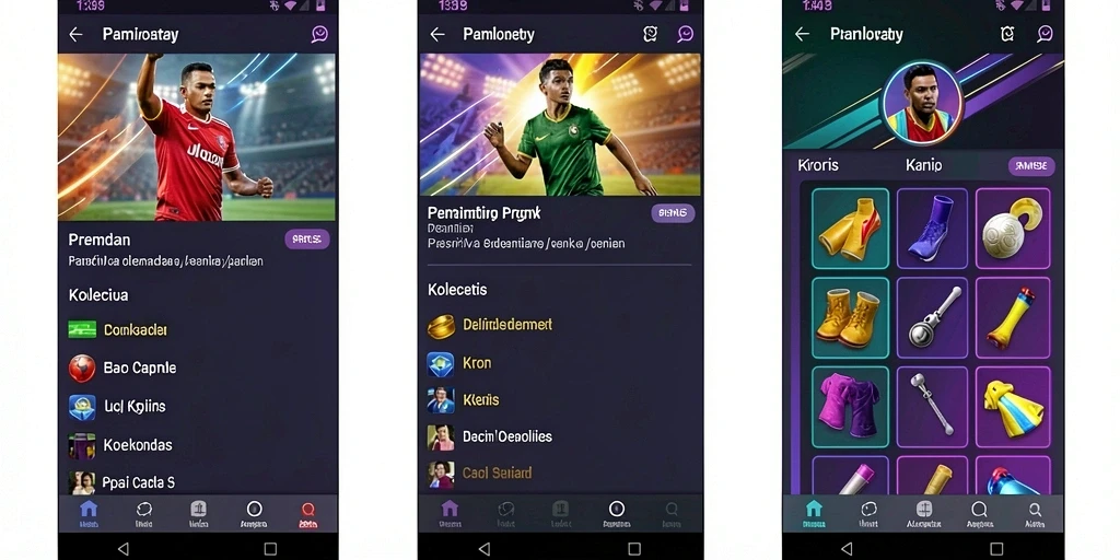 Tampilan antarmuka yang menarik dan modern.