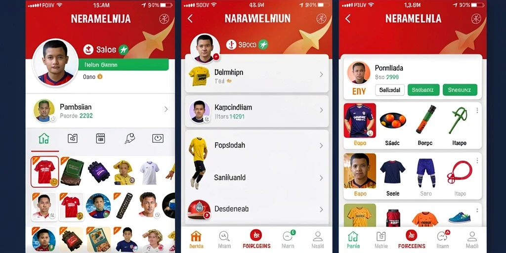 Tampilan utama HOKILUCK yang menarik dan mudah dinavigasi.