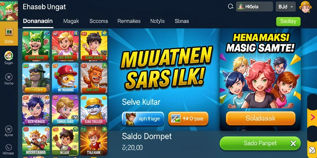 Tampilan utama game INK789 yang menarik.