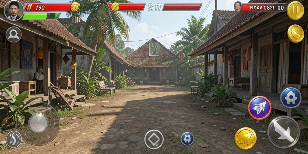 Tampilan antarmuka aplikasi yang modern dan menarik.