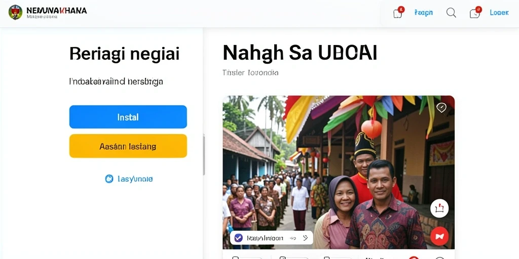 Tampilan antarmuka yang ramah pengguna.