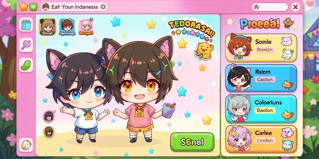 Screenshot menunjukkan grafis game yang mengesankan.