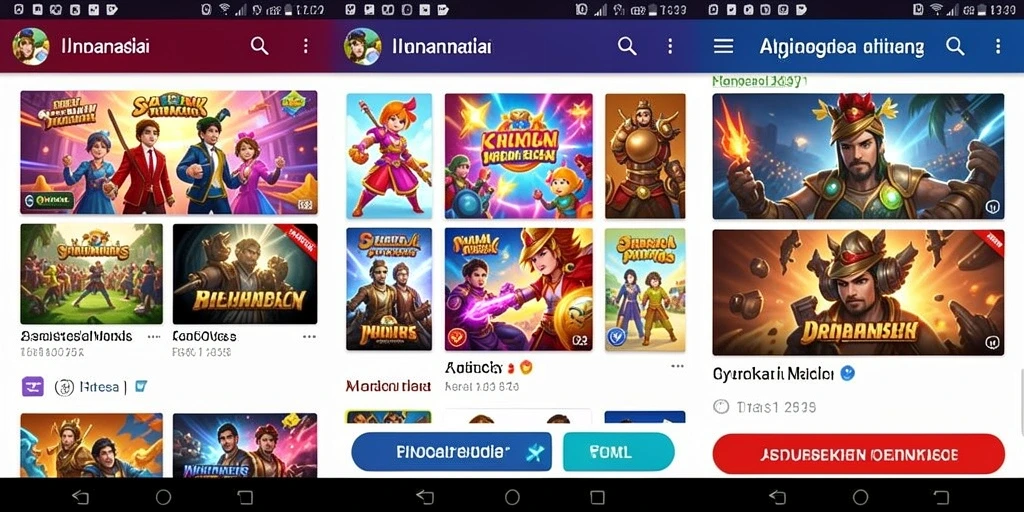 Menampilkan pemandangan indah dunia RPGAME.