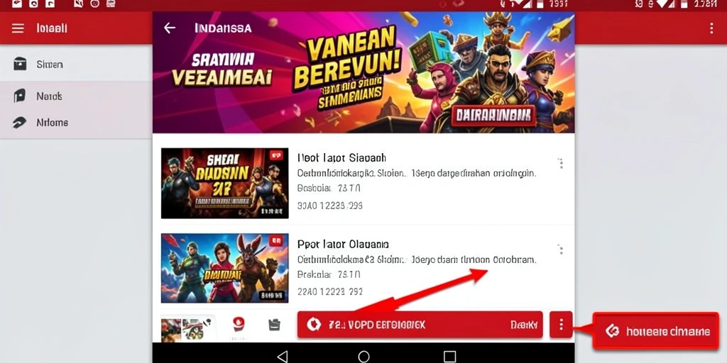 Tampilan awal permainan SUPERSPIN yang menawan.