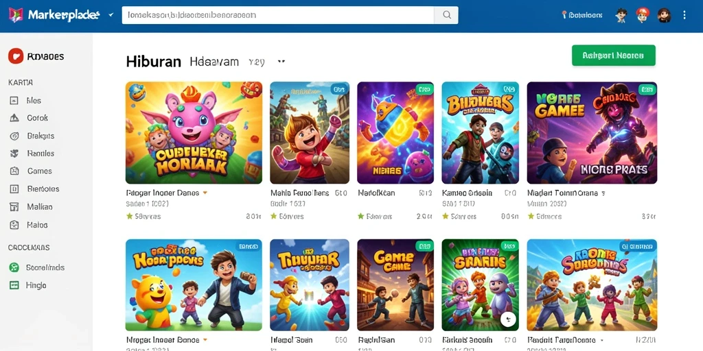 Screenshot menunjukkan karakter utama dalam pertempuran epik.