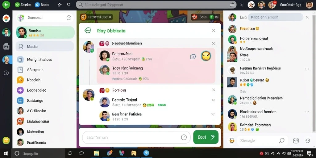 Tampilan awal permainan yang futuristik.
