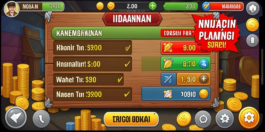 Tampilan antarmuka yang menarik dan user-friendly.